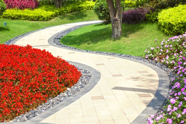 Garden Walkway Installation in Pickerington