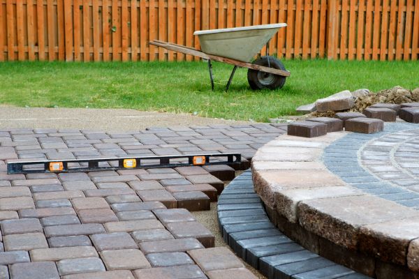Patio Brick Installation in Pickerington