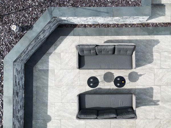 Porcelain Patio Installation in Pickerington