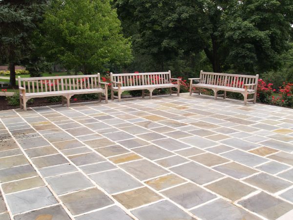 Slate Patio Installation in Pickerington